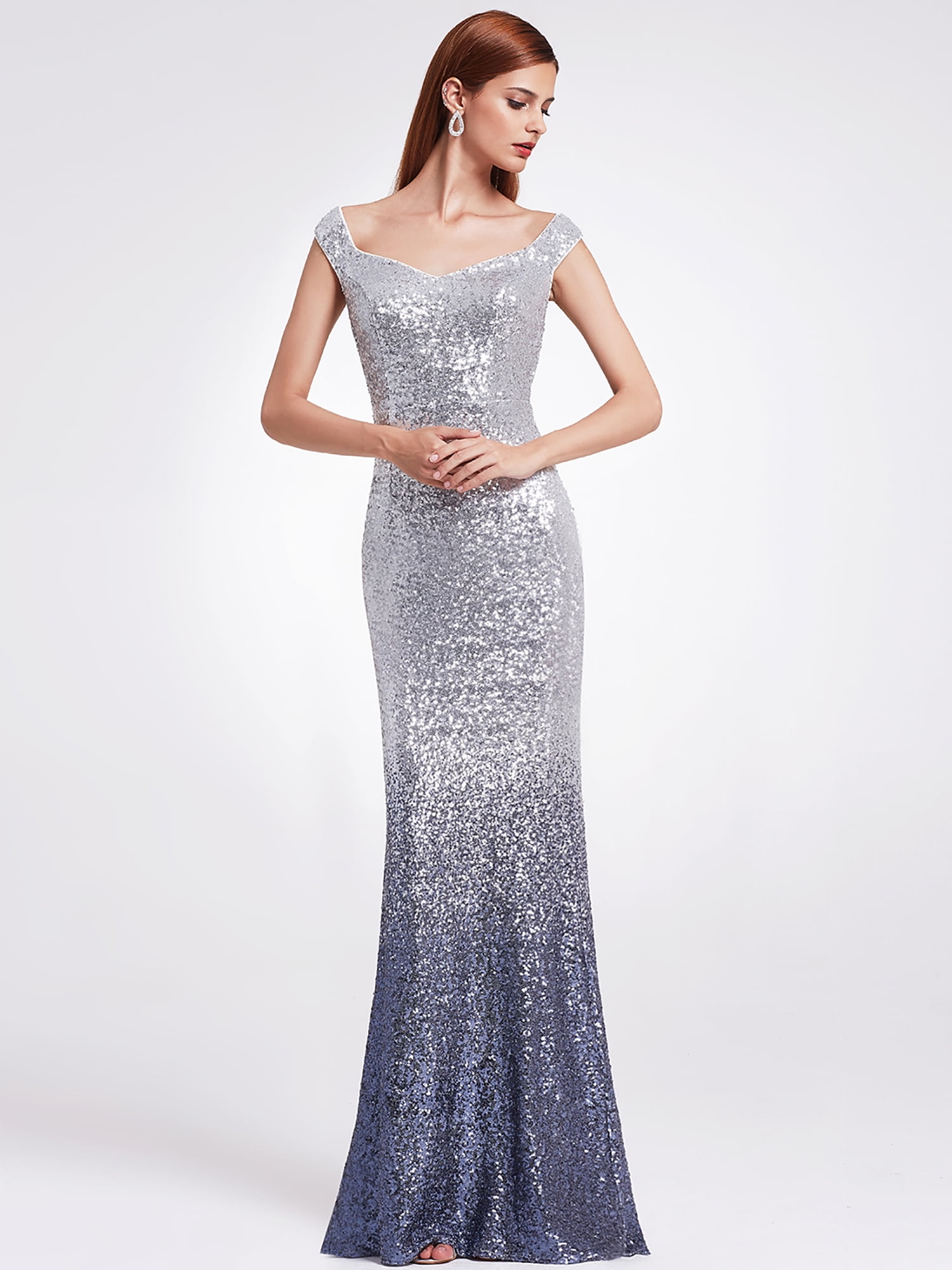 Grey Evening Dresses